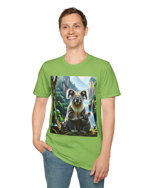 Load image into Gallery viewer, Koala Family Portrait Fun T-Shirt
