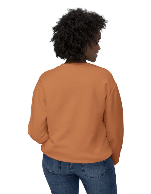 Load image into Gallery viewer, Knowledge Is Power Unisex Lightweight Crewneck Sweatshirt, Casual Wear, Gift for Students, Motivational Apparel, Educational Fashion
