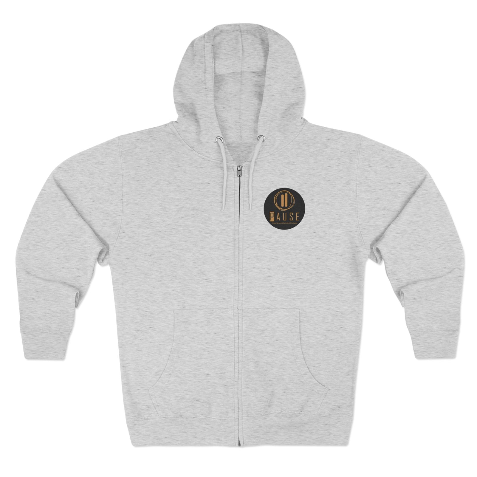 PAUSE' Cozy Zip Hoodie