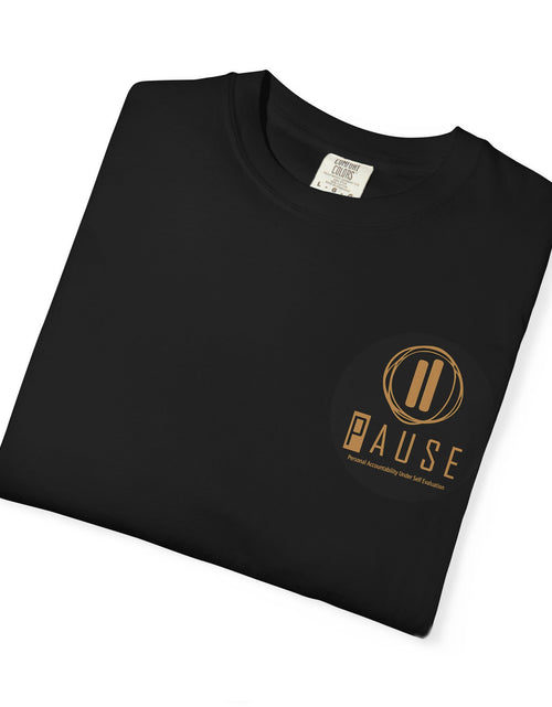 Load image into Gallery viewer, Paused Garment-Dyed T‑Shirt — Comfort Paused Design
