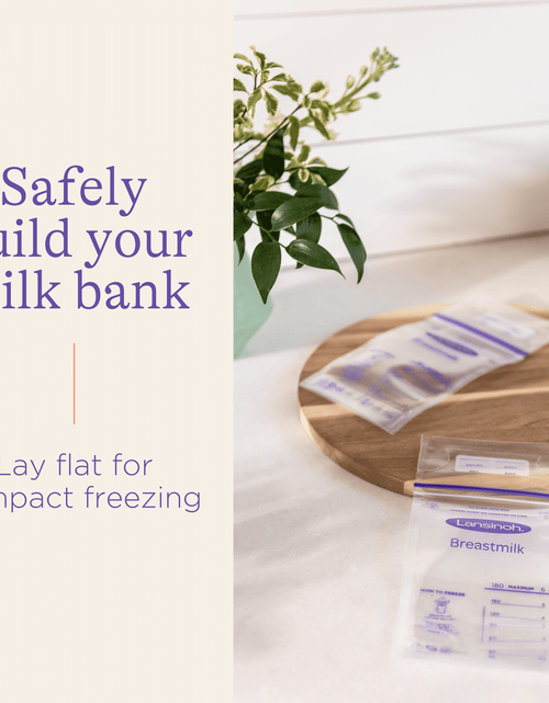 Load image into Gallery viewer, Breastmilk Storage Bags for Breastfeeding Moms, 50 Ct
