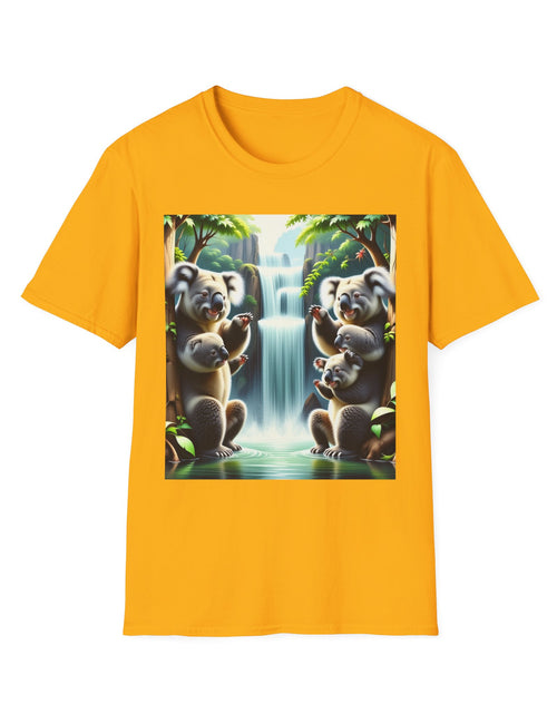 Load image into Gallery viewer, Cute Koala Family Unisex T-Shirt, Animal Lover Gift, Nature Tee, Eco-Friendly Clothing, Wildlife Enthusiast Shirt
