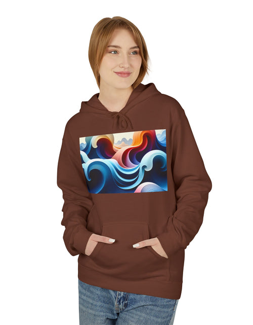 Load image into Gallery viewer, Wave Pattern Hoodie
