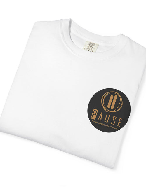 Load image into Gallery viewer, Paused Garment-Dyed T‑Shirt — Comfort Paused Design
