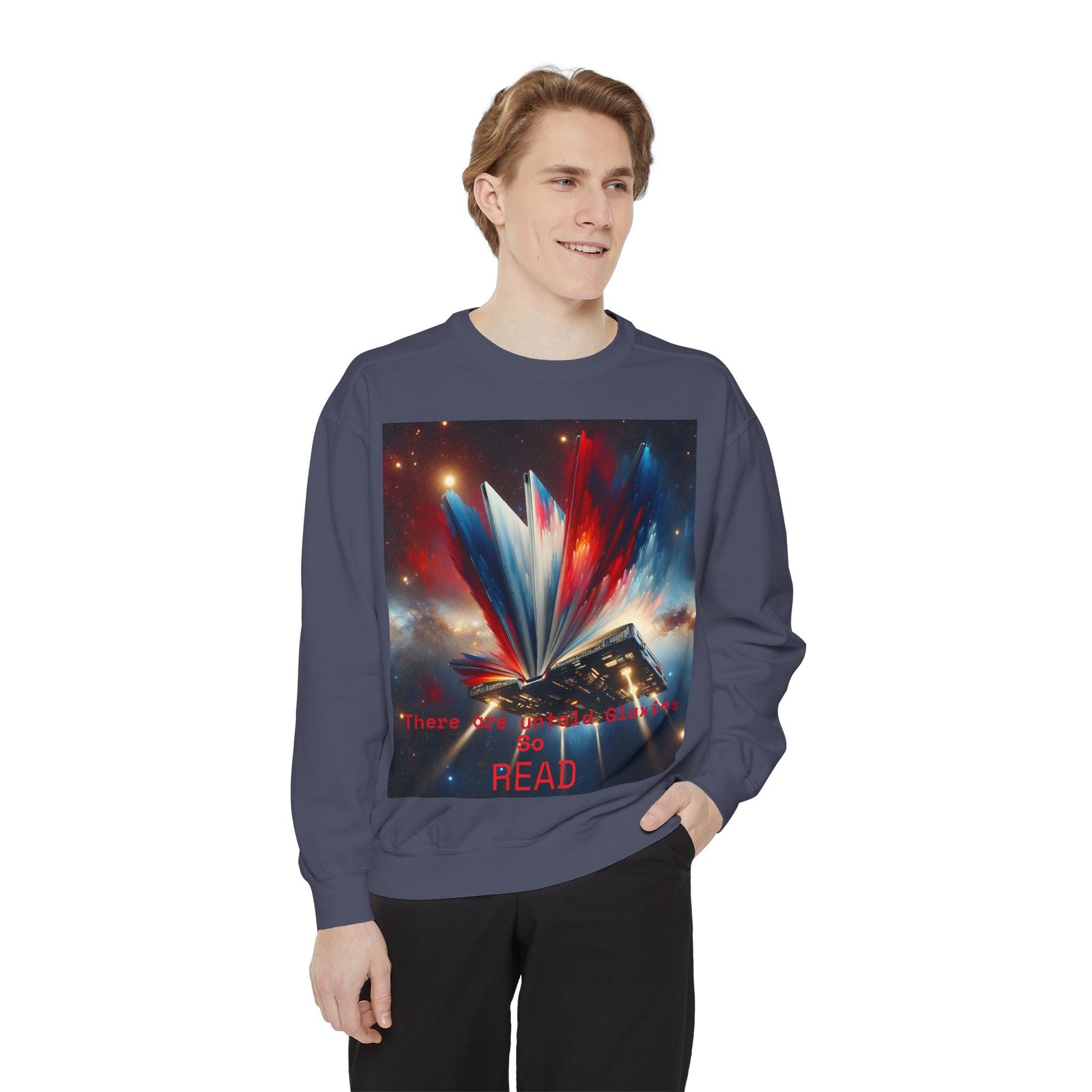 Books Lover Galaxy Sweatshirt
