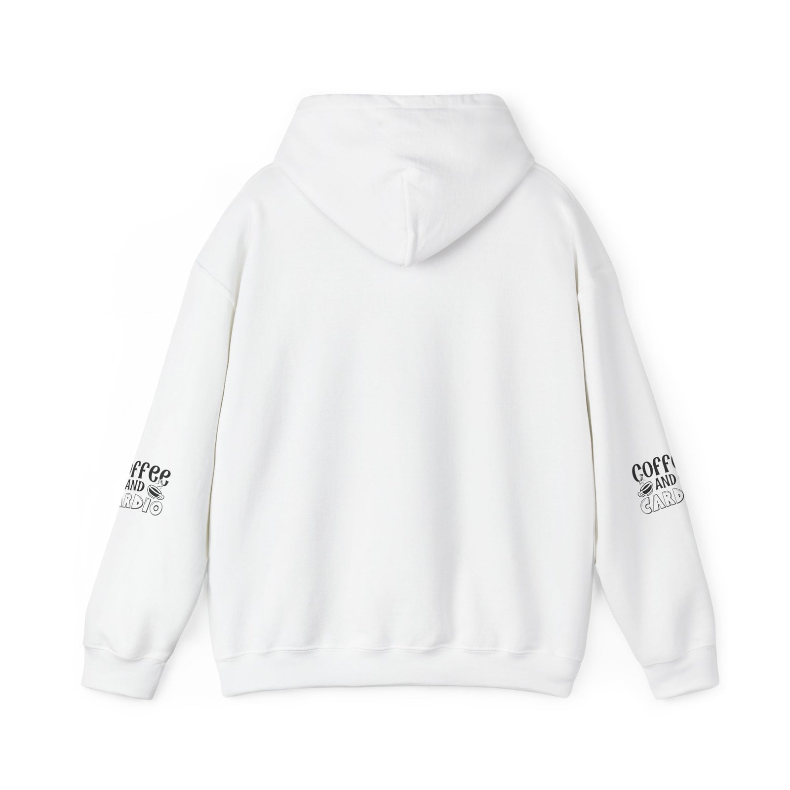 Coffee & Cardio Hoodie, Fitness Sweatshirt, Gym Pullover, Gift for Gym Lovers, Cozy Athletic Wear