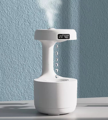 Anti-Gravity Humidifier Water Droplet Backflow Aromatherapy Machine Large Capacity Office Bedroom Silent Large Fog Volume Spray