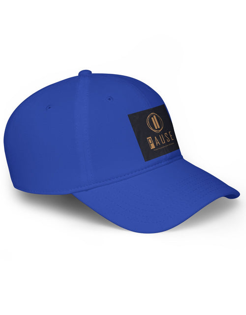 Load image into Gallery viewer, Pause Low Profile Baseball Cap, Relaxed Fit Hat, Casual Headwear, Gift for Him or Her, Everyday Cap, Adjustable Dad Hat
