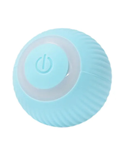 Rechargeable Cat Ball Toy Smart Automatic Rolling Kitten Toys 360 Degree Spinning Ball for Cats Usb Rechargeable Pet Toys