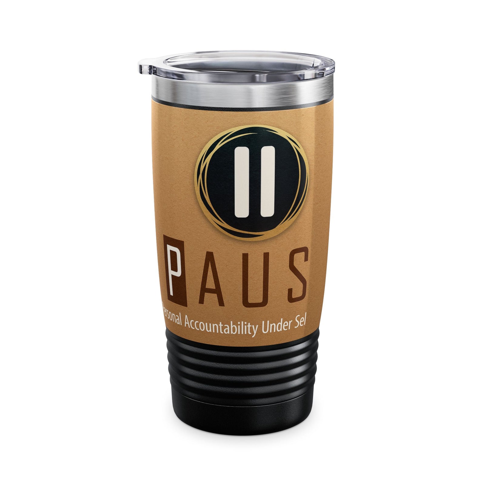 Stylish Ringneck Tumbler for Coffee Lovers | Insulated Travel Mug, Unique Gift for Birthdays, Outdoor Adventures, and Holidays