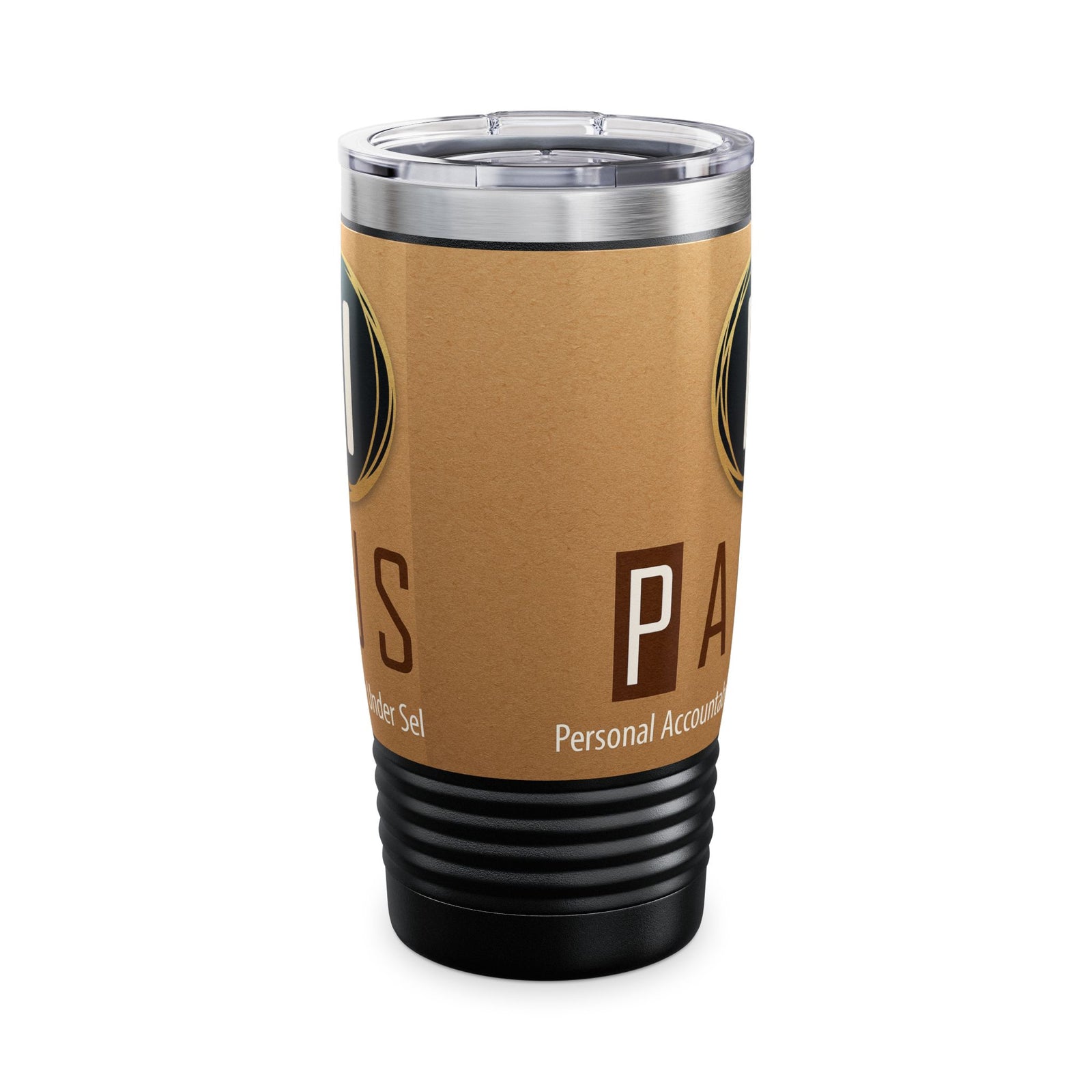 Stylish Ringneck Tumbler for Coffee Lovers | Insulated Travel Mug, Unique Gift for Birthdays, Outdoor Adventures, and Holidays
