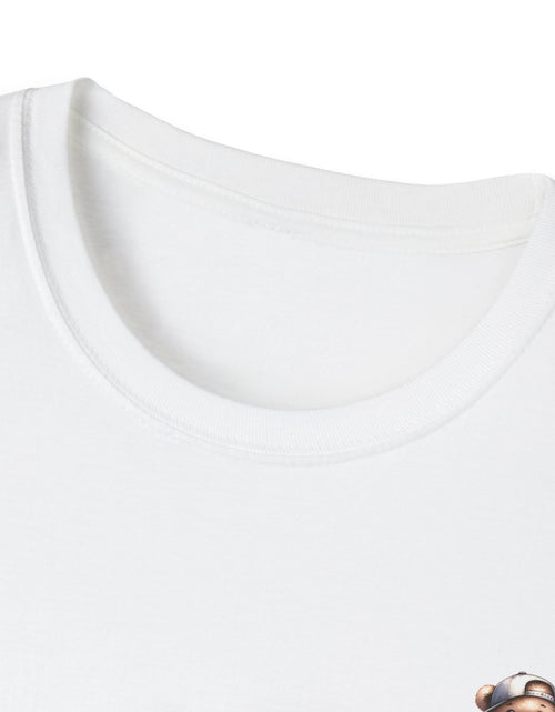 Load image into Gallery viewer, Cute Bear with Sneakers Graphic T-Shirt — Casual Animal Tee
