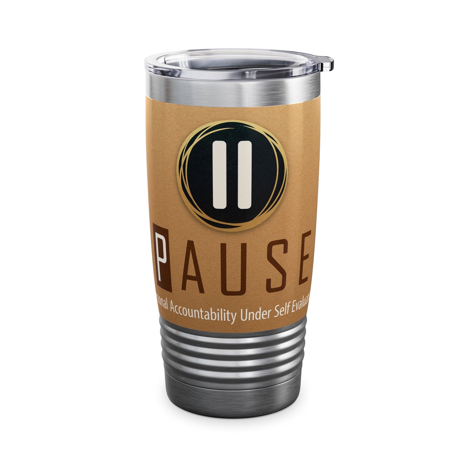 Stylish Ringneck Tumbler for Coffee Lovers | Insulated Travel Mug, Unique Gift for Birthdays, Outdoor Adventures, and Holidays