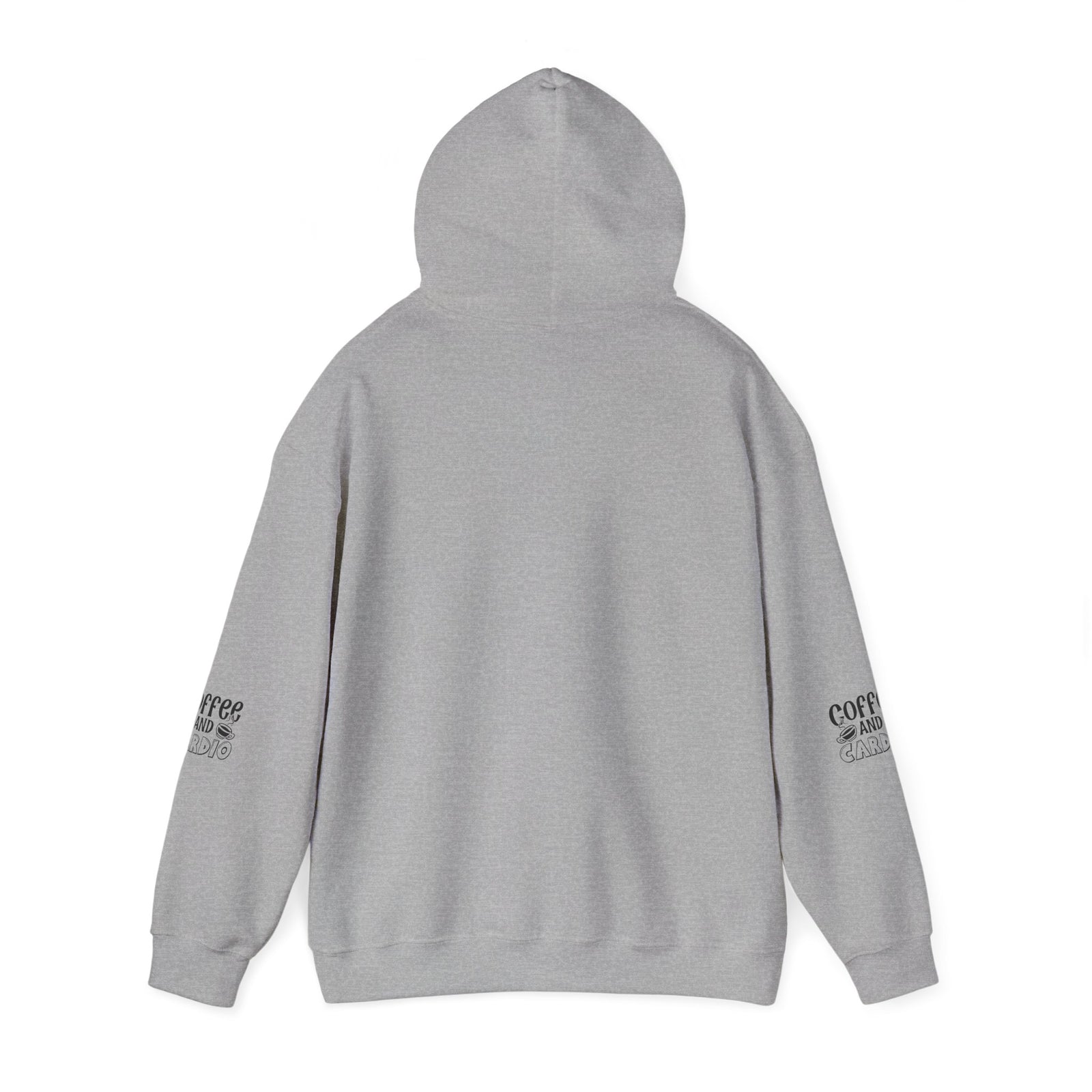 Coffee & Cardio Hoodie, Fitness Sweatshirt, Gym Pullover, Gift for Gym Lovers, Cozy Athletic Wear