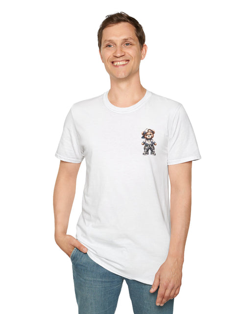 Load image into Gallery viewer, Cute Animal Graphic Unisex T-Shirt, Casual Tee for Animal Lovers, Gift for Pet Lovers, Fun Everyday Wear, Comfort Style

