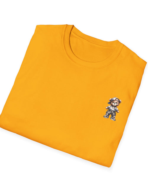 Load image into Gallery viewer, Cute Bear with Sneakers Graphic T-Shirt — Casual Animal Tee
