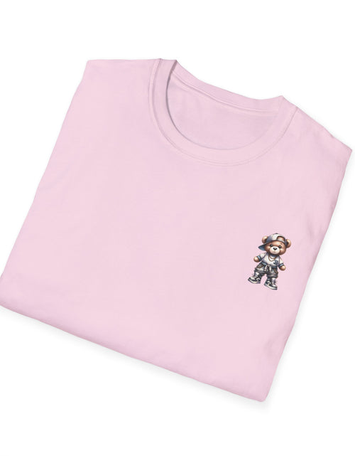 Load image into Gallery viewer, Cute Bear with Sneakers Graphic T-Shirt — Casual Animal Tee
