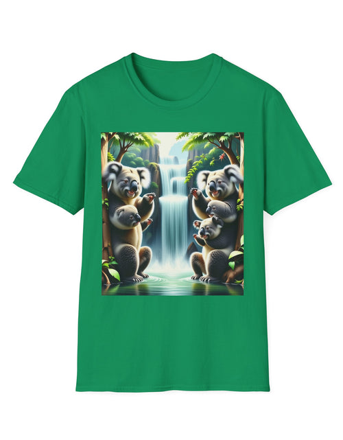 Load image into Gallery viewer, Cute Koala Family Unisex T-Shirt, Animal Lover Gift, Nature Tee, Eco-Friendly Clothing, Wildlife Enthusiast Shirt
