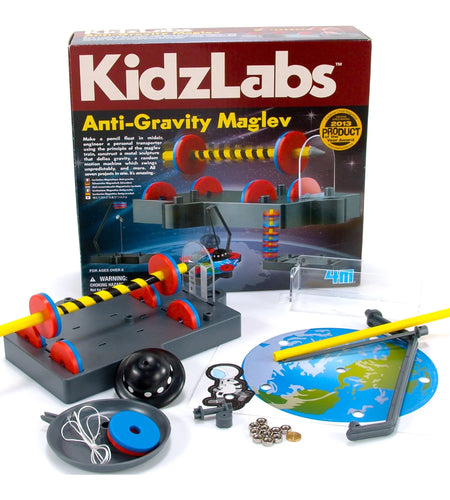 Kidzlabs anti Gravity Magnetic Levitation Science Kit - Maglev Physics Stem Toys Educational Gift for Kids & Teens, Girls & Boys (3686)