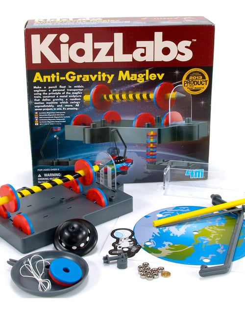 Load image into Gallery viewer, Kidzlabs anti Gravity Magnetic Levitation Science Kit - Maglev Physics Stem Toys Educational Gift for Kids &amp; Teens, Girls &amp; Boys (3686)

