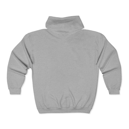 Unisex Full Zip Hooded Sweatshirt - Cozy, Stylish, Perfect for Any Occasion, Ideal Gift for Friends & Family, Relaxed Comfort Wear