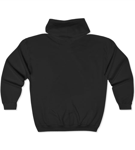 Cozy Dinosaur Artistic Zip-Up Hoodie | Unisex Sweatshirt for Casual Days, Gift for Friends, Layering Apparel, Ideal for Fall & Winter.