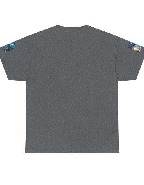 Load image into Gallery viewer, Inspirational Universe T-Shirt - &#39;Words Are Powerful&#39; Graphic - Motivational Gift for Dreamers, Writers, and Creators, Casual Wear, [...]
