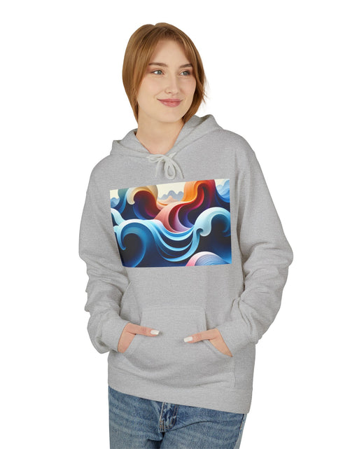 Load image into Gallery viewer, Wave Pattern Hoodie
