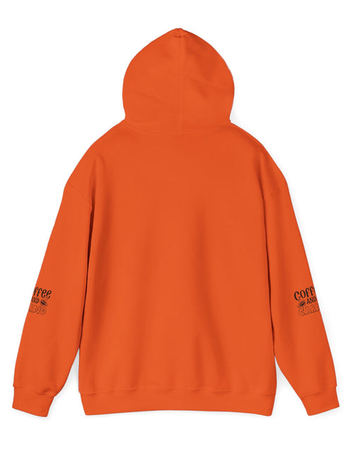 Load image into Gallery viewer, Coffee &amp; Cardio Hoodie, Fitness Sweatshirt, Gym Pullover, Gift for Gym Lovers, Cozy Athletic Wear
