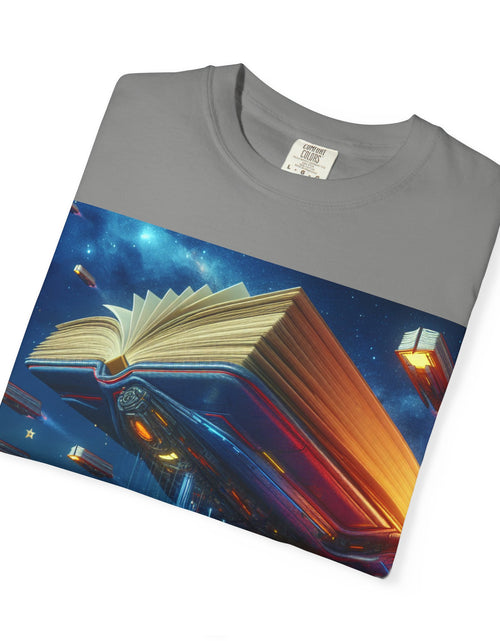 Load image into Gallery viewer, Adventure Awaits T-shirt for Book Lovers
