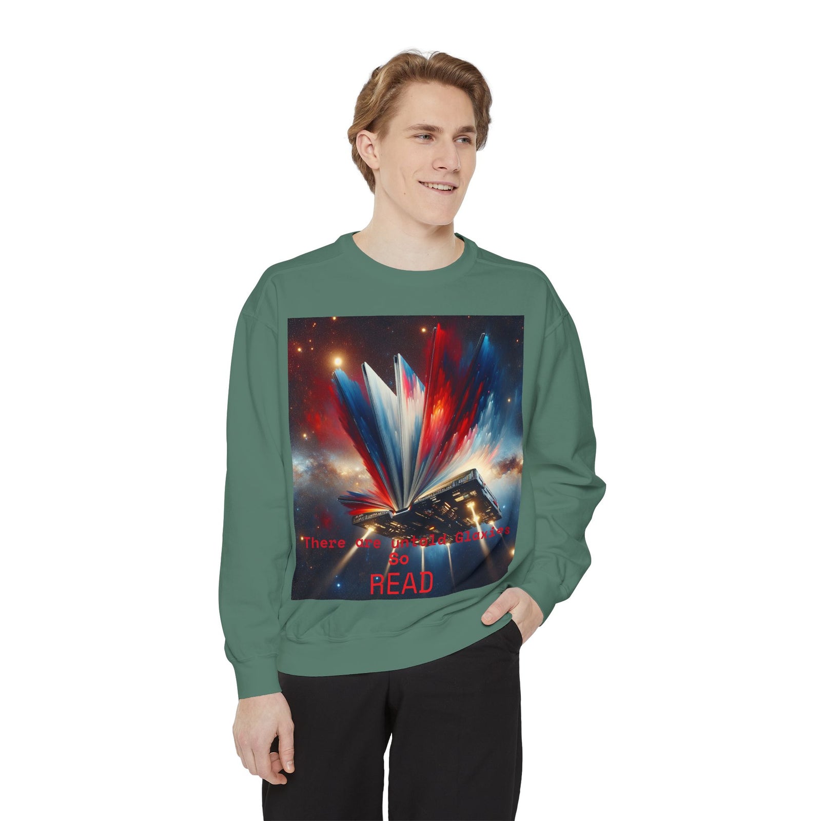 Books Lover Galaxy Sweatshirt