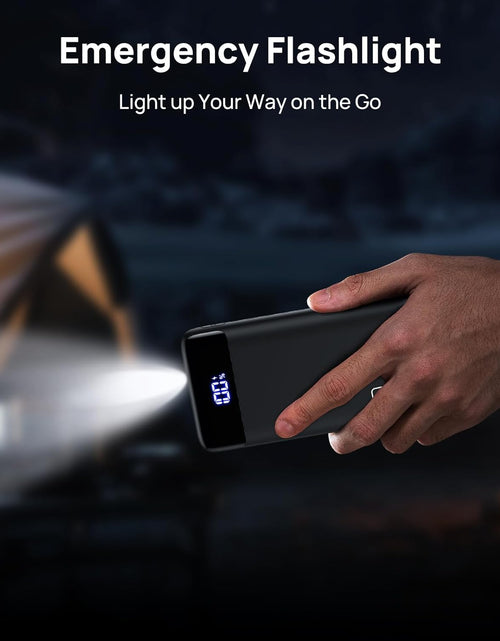 Load image into Gallery viewer, Portable Charger, 22.5W 20000Mah USB C in &amp; Out Power Bank Fast Charging, PD 3.0+QC 4.0 LED Display Phone Battery Pack Compatible with Iphone 15 14 13 12 Pro Samsung S21 Google Ipad Tablet, Etc.

