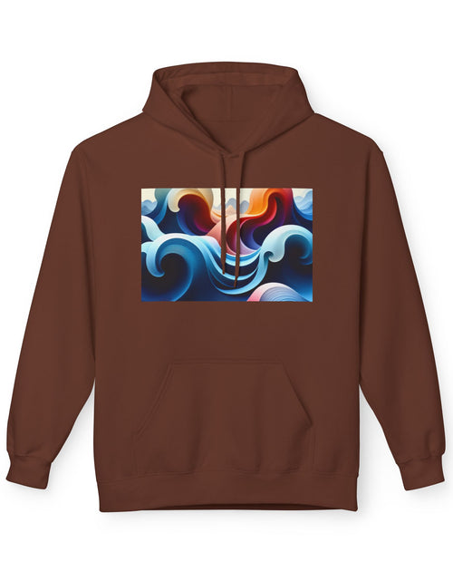 Load image into Gallery viewer, Wave Pattern Hoodie
