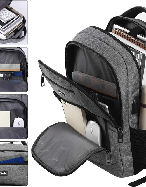 Load image into Gallery viewer, Backpack for Men and Women,17.3 Inch School Backpack for Teens,Laptop Backpack with USB Charging Port for Business College Travel
