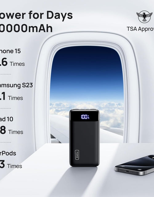 Load image into Gallery viewer, Portable Charger, 22.5W 20000Mah USB C in &amp; Out Power Bank Fast Charging, PD 3.0+QC 4.0 LED Display Phone Battery Pack Compatible with Iphone 15 14 13 12 Pro Samsung S21 Google Ipad Tablet, Etc.
