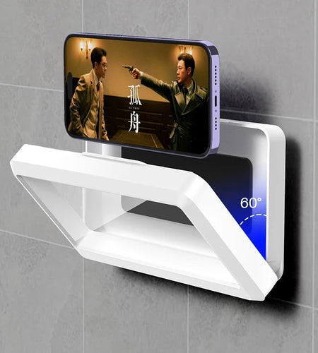 Bathroom Waterproof Phone Holder Shower Phone Case Seal Protection Touch Screen Mobile Phone Box for Kitchen Wall Stand Shelves