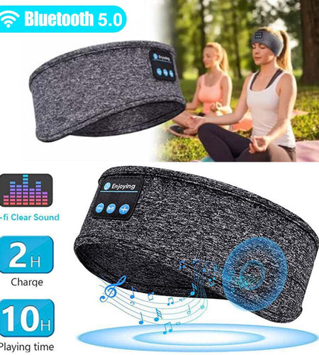 Waterproof Bluetooth 5.0 Earbuds Sleep Wireless Headphones Headband Headsets US