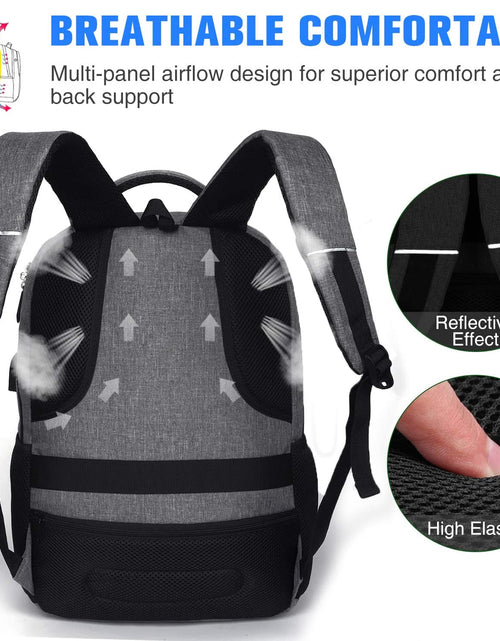 Load image into Gallery viewer, Backpack for Men and Women,17.3 Inch School Backpack for Teens,Laptop Backpack with USB Charging Port for Business College Travel
