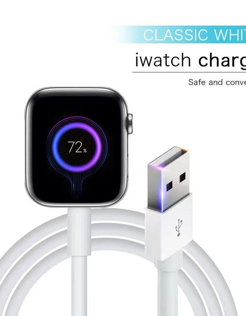 Load image into Gallery viewer, 2Pcs for Apple Watch Series 2 3 4 5 6 7 Magnetic Charging Dock USB Cable Charger
