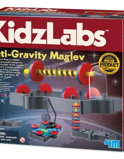 Load image into Gallery viewer, Kidzlabs anti Gravity Magnetic Levitation Science Kit - Maglev Physics Stem Toys Educational Gift for Kids &amp; Teens, Girls &amp; Boys (3686)
